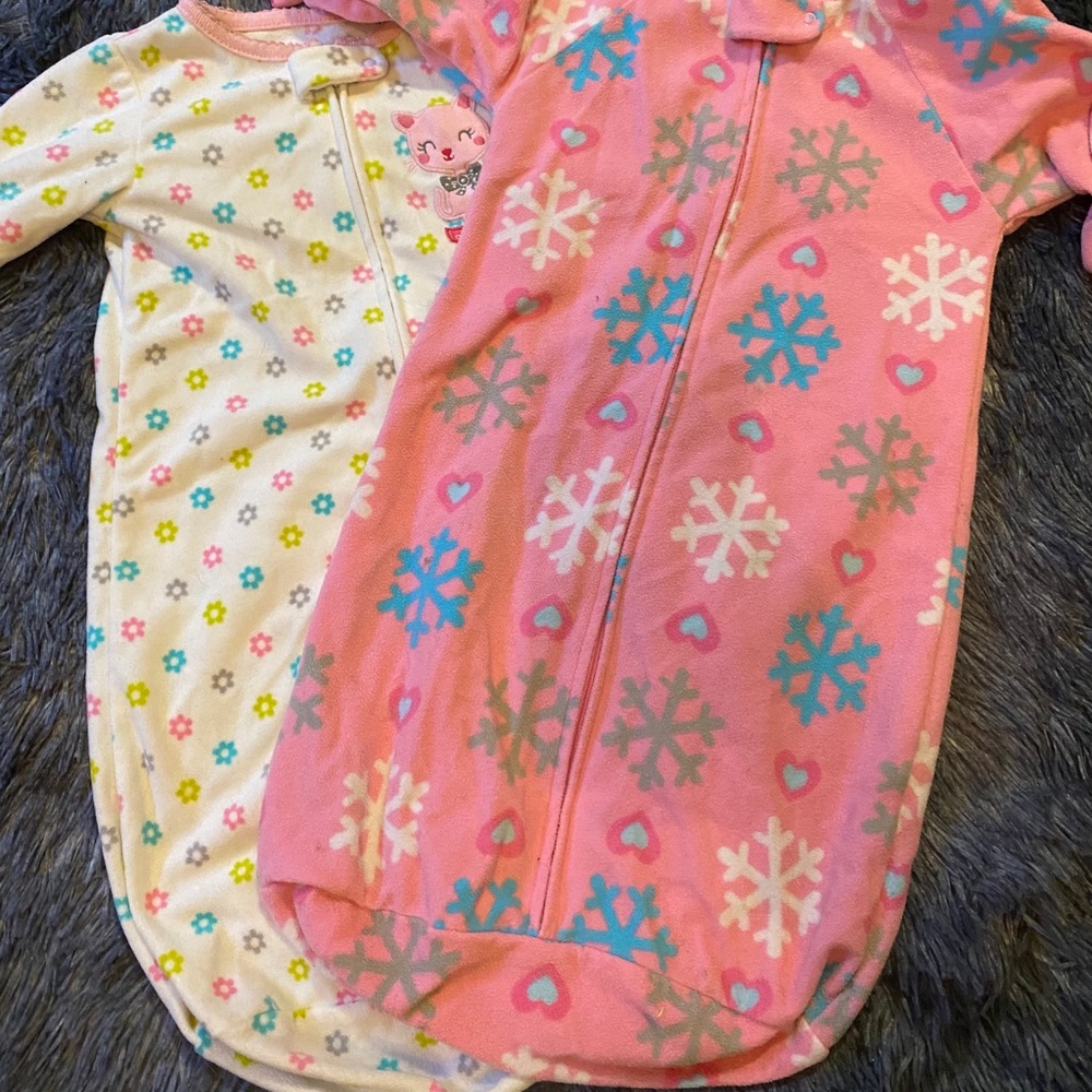 💚 3/$25 Baby Sleep Sack Girls Bundle